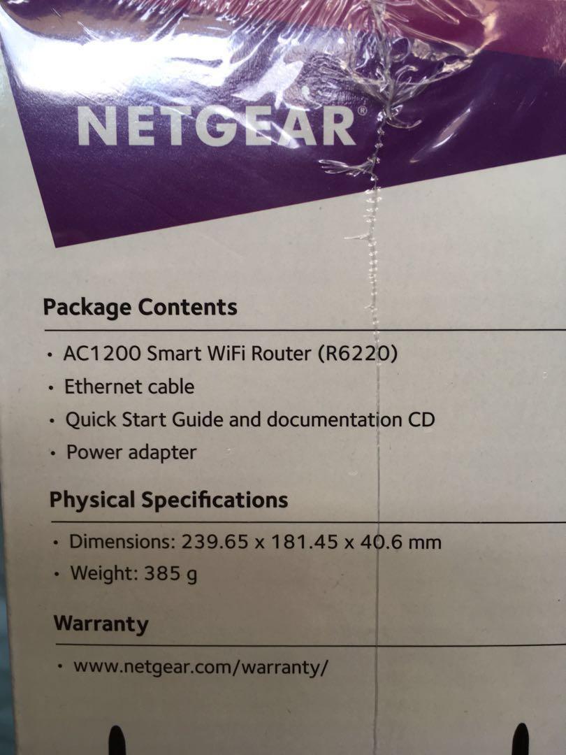 Bnib Netgear Modem Router BNIB Wireless AC Router dual band latest protocol, Computers & Tech ...