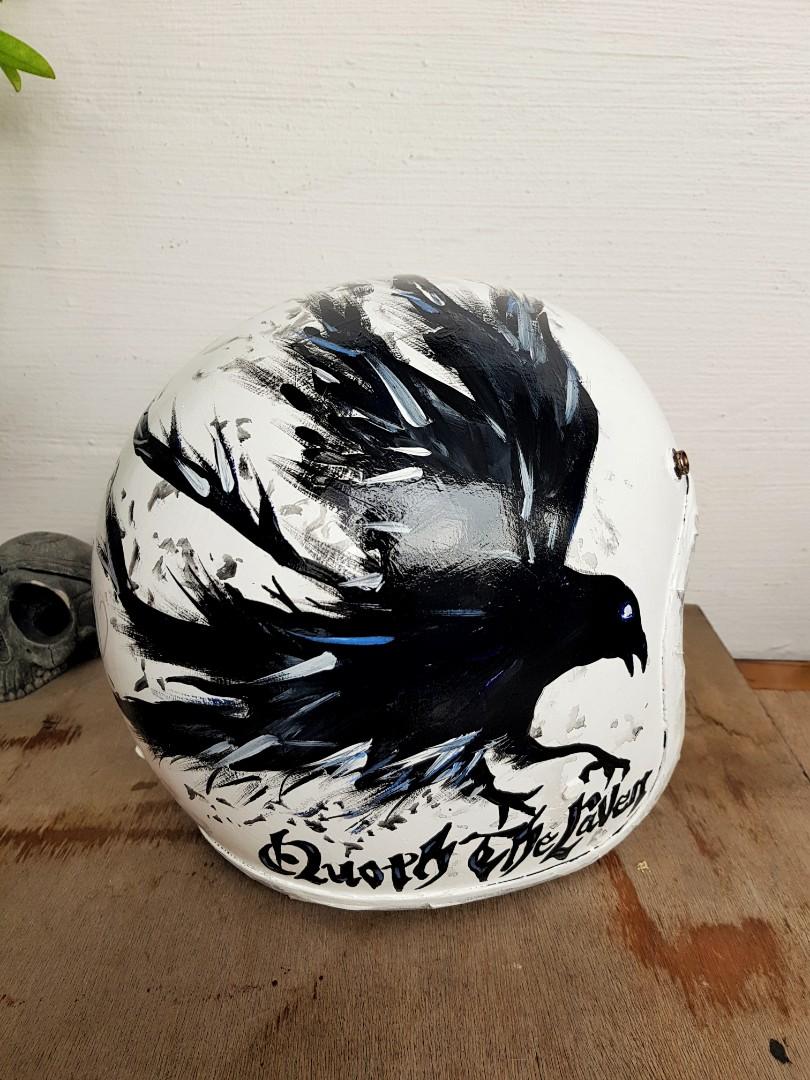 Bored Of Old Helmets Custom Painting Service Provided Motorbikes