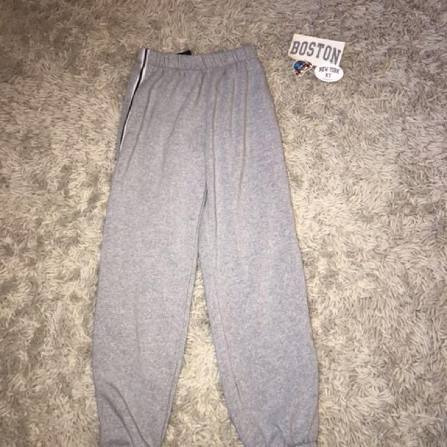 brandy melville sweatpants grey