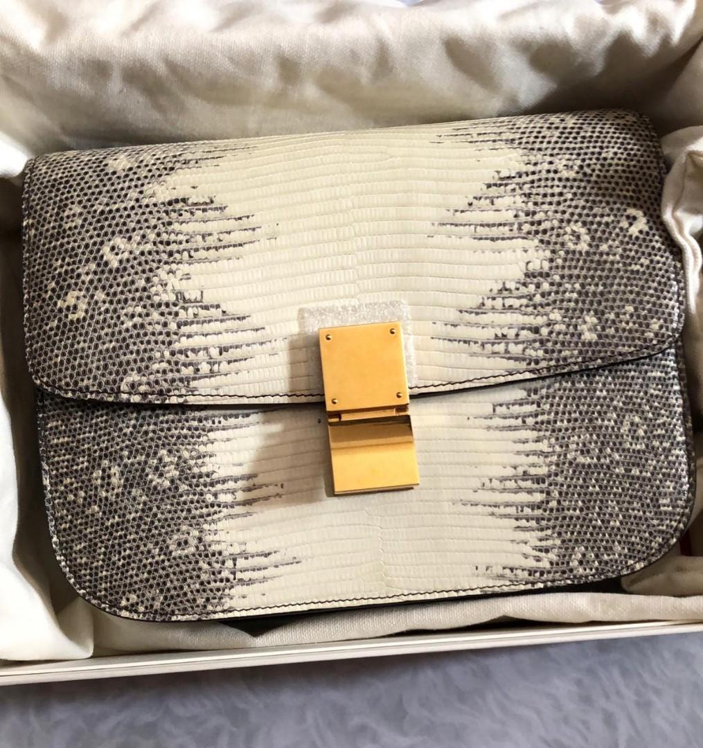 celine lizard box bag