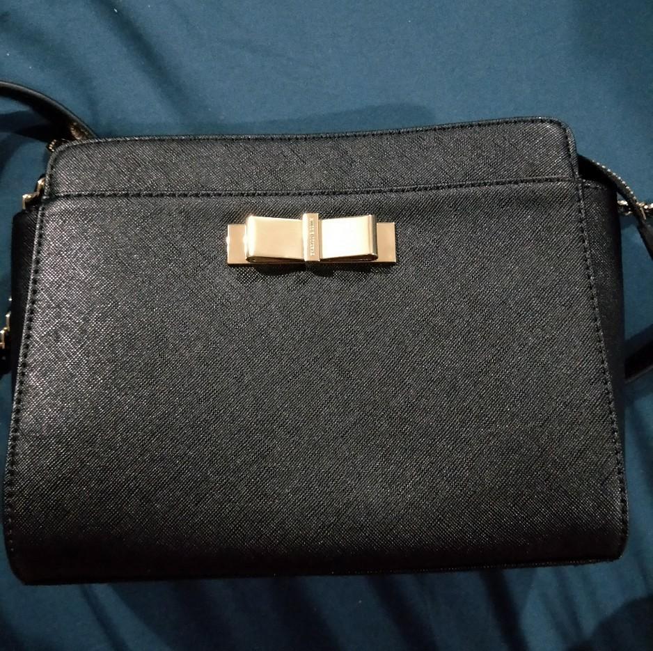 Charles and keith ribbon sling bag sales