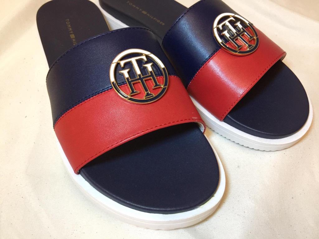 Tommy hilfiger souli slide sandal best sale