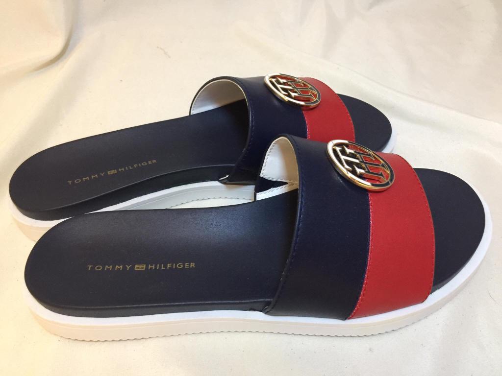 Tommy hilfiger souli slide sandal sale