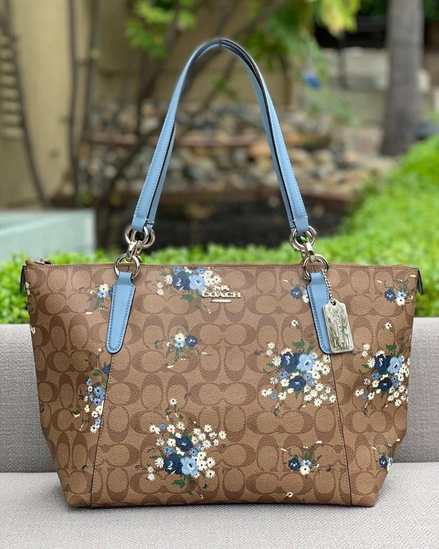 Coach ava zip tote store