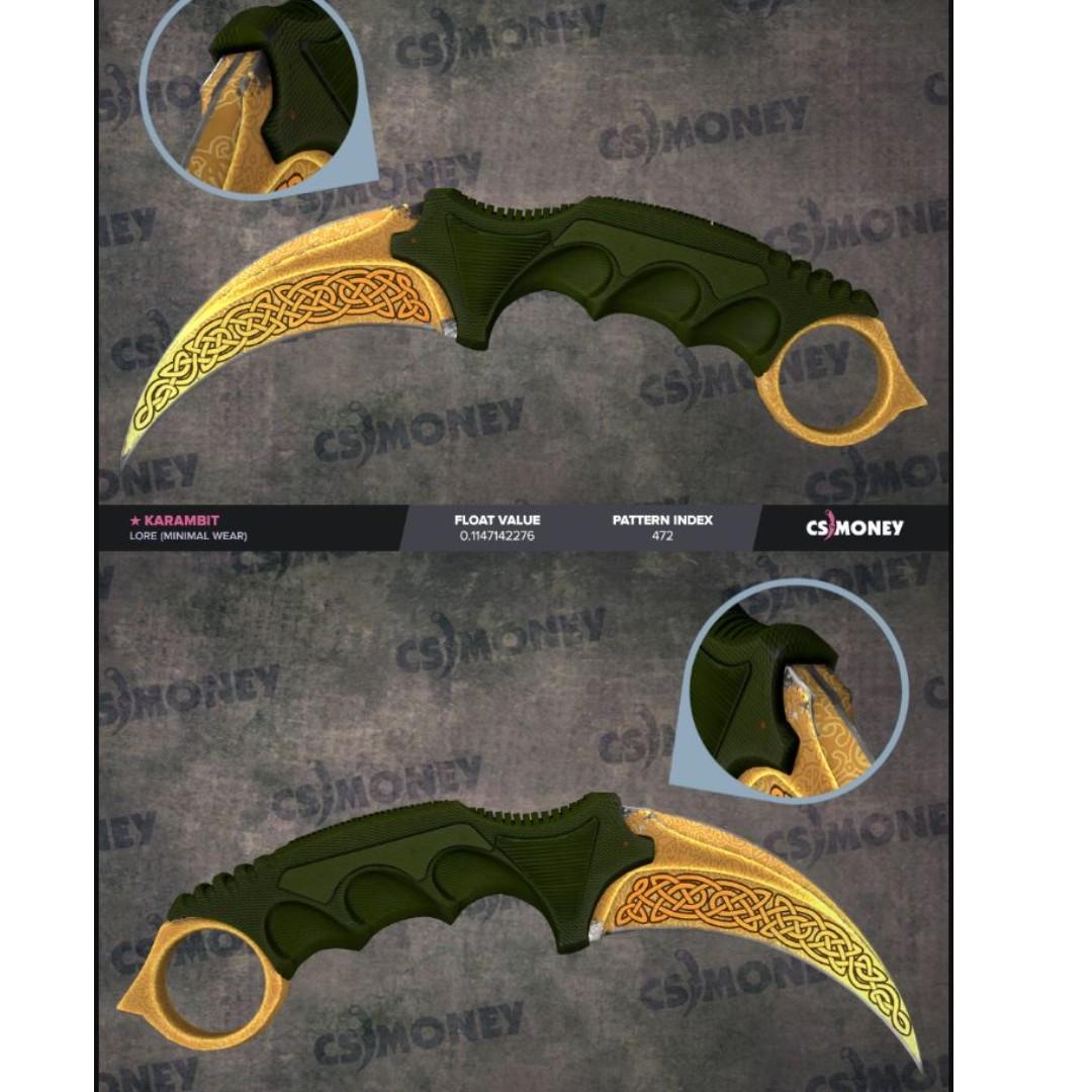 Karambit Lore Texture – Karambit – ZOPP
