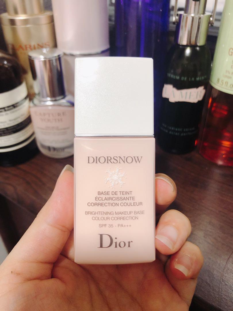 diorsnow brightening makeup base