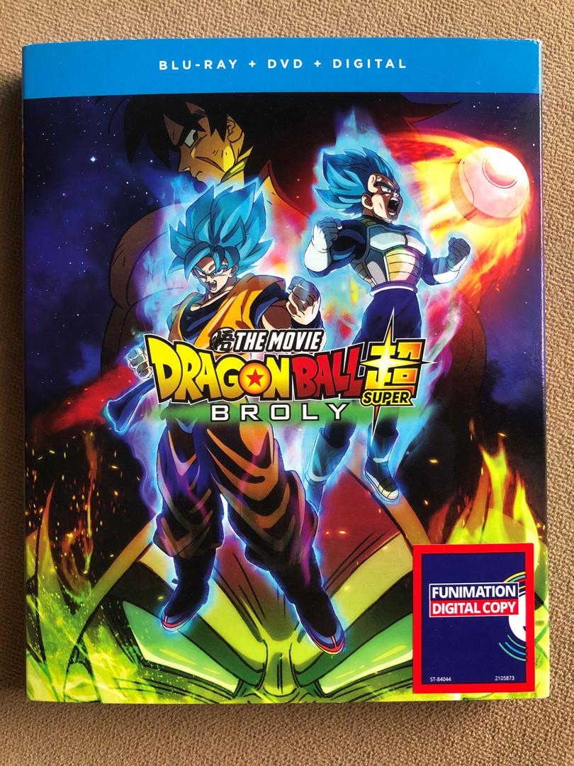 Dragonball Super Broly The Movie Blu Ray Music Media Cds Dvds