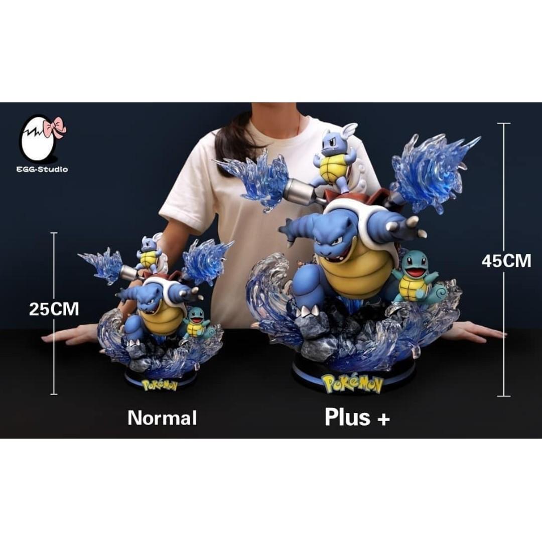 Egg Studio Squirtle Evolution Statue Pokemon Pre Order Hobbies Toys Toys Games On Carousell