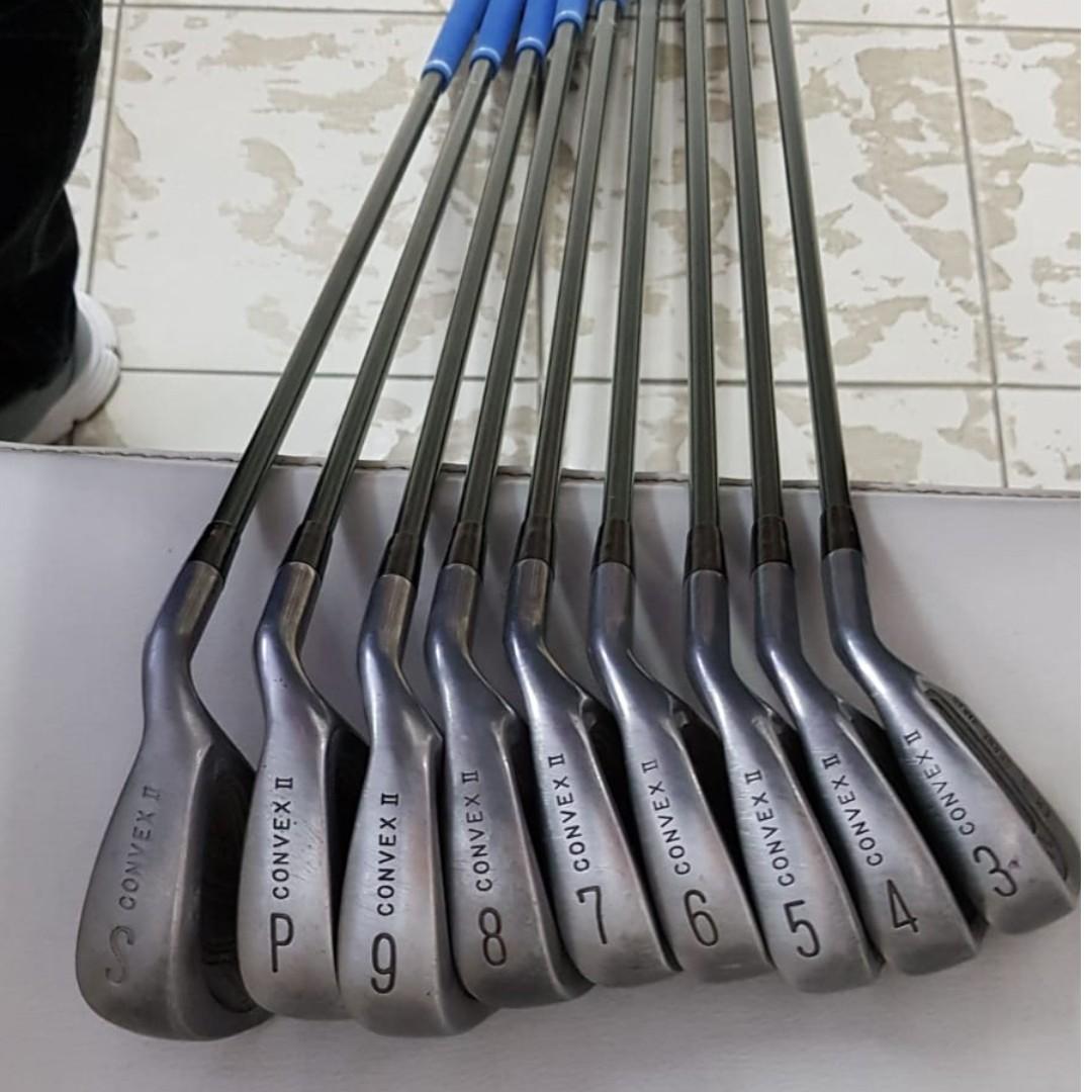 ENA Crane Golf Irons from Japan , 39, P,S (9 Pieces), Sports Equipment