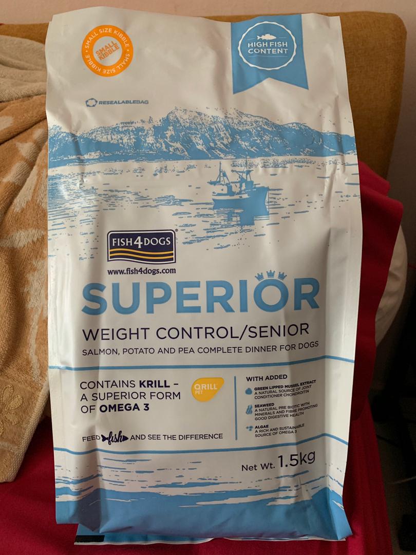 fish4dogs weight control