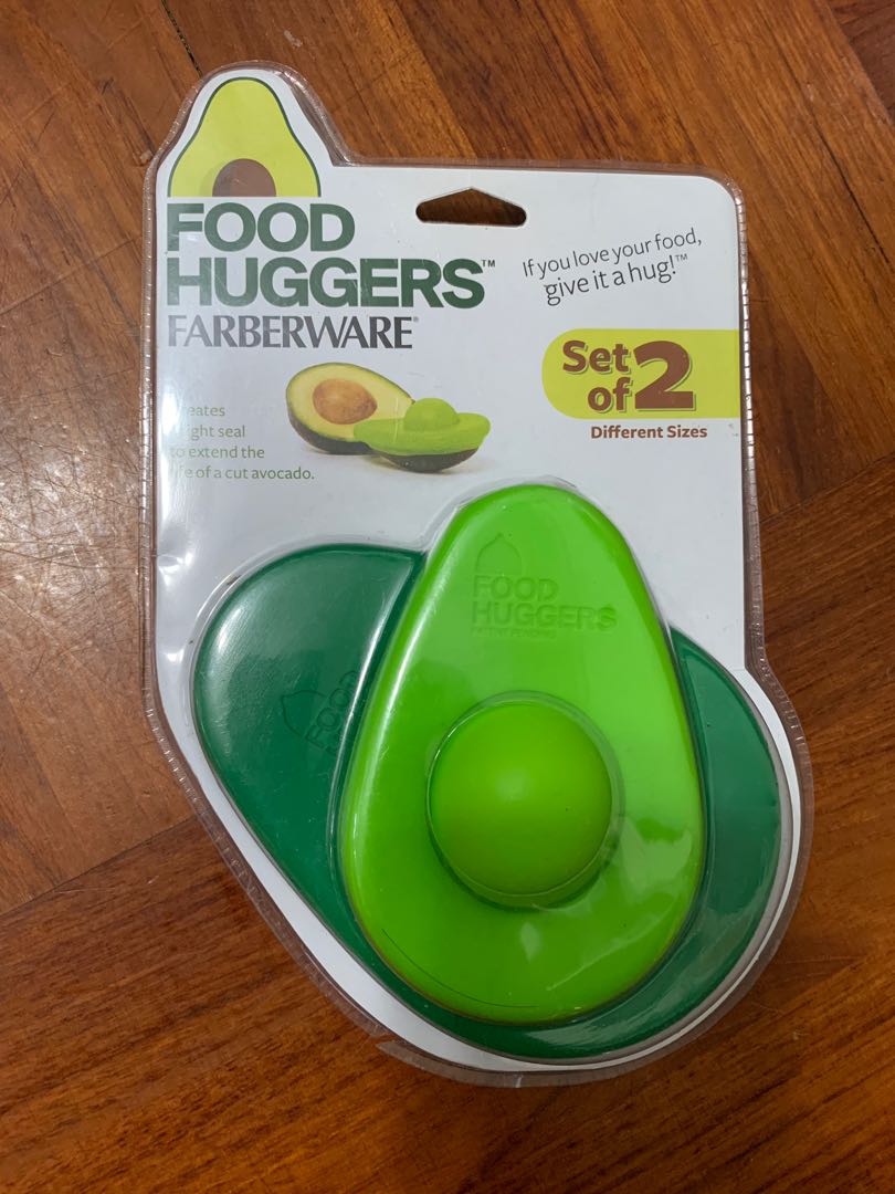 Food Huggers 專利設計牛油果蓋子, 傢俬＆家居, 廚具和餐具, 食物整理及儲存 Carousell