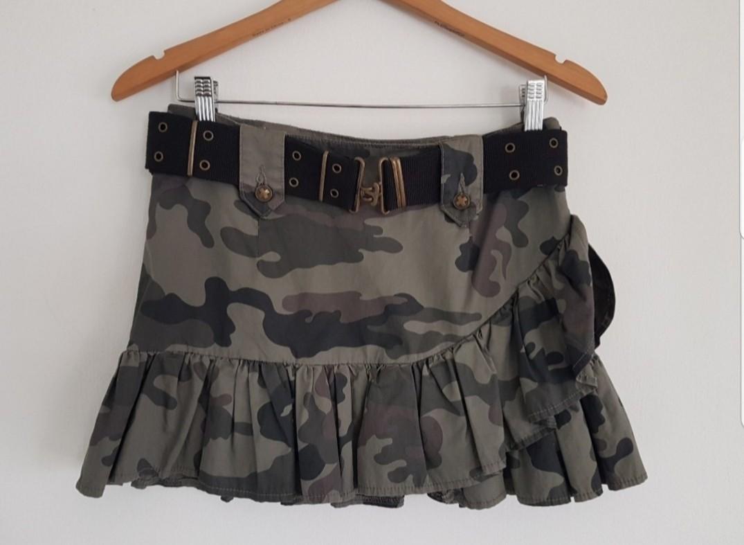 Camo print mini skirt forever 21 shop