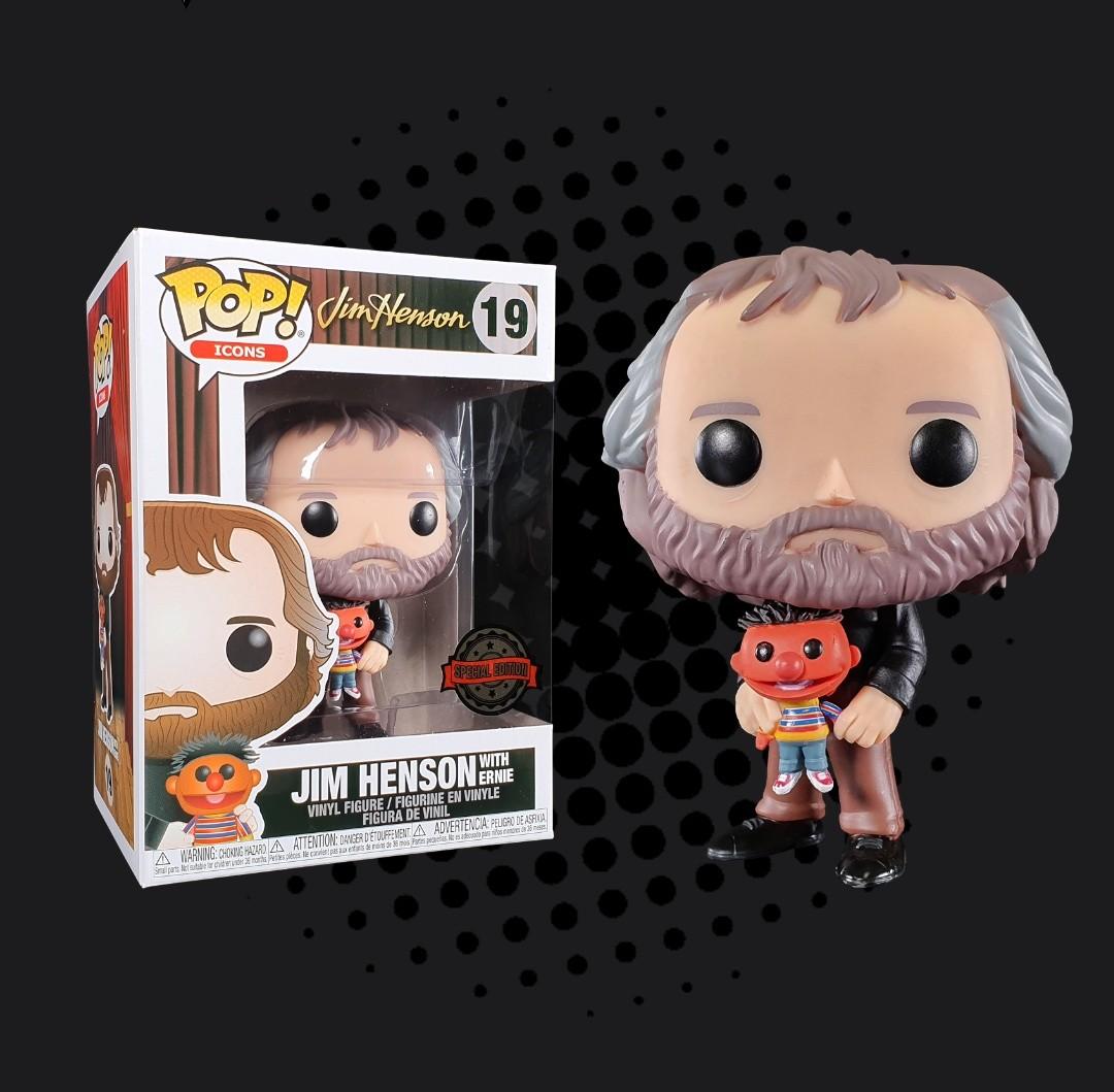 jim henson with ernie funko pop
