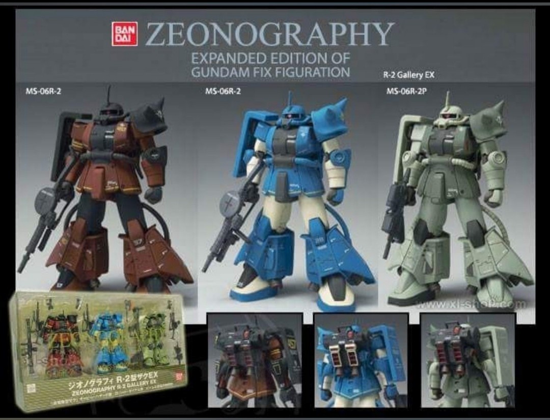 Gundam Zeonography R 2 Gallery Ex Gundam Zaku Collection Toys Games Other Toys On Carousell