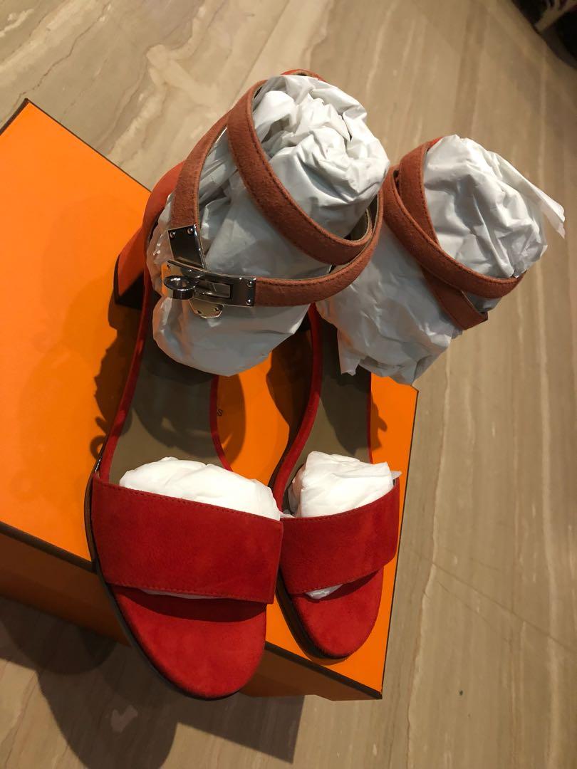 Hermes manege sandal Women s Fashion Footwear Sandals on Carousell