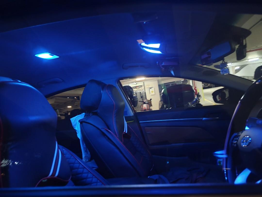 Hyundai Avante 2019 Cabin Lights Rear Boot Lights Car Plate Or