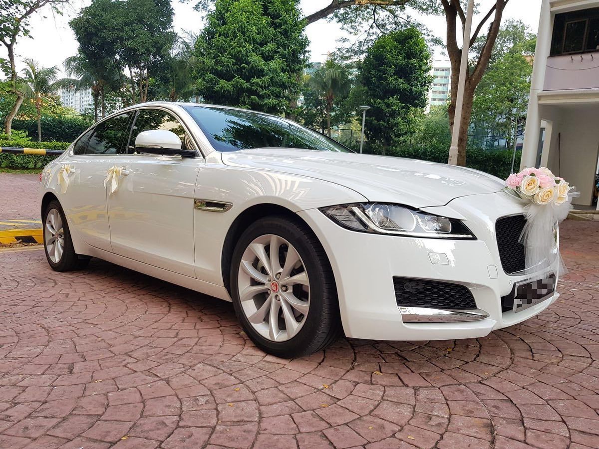 Jaguar XF Wedding Car Rental W Driver Cars Vehicle Rentals On