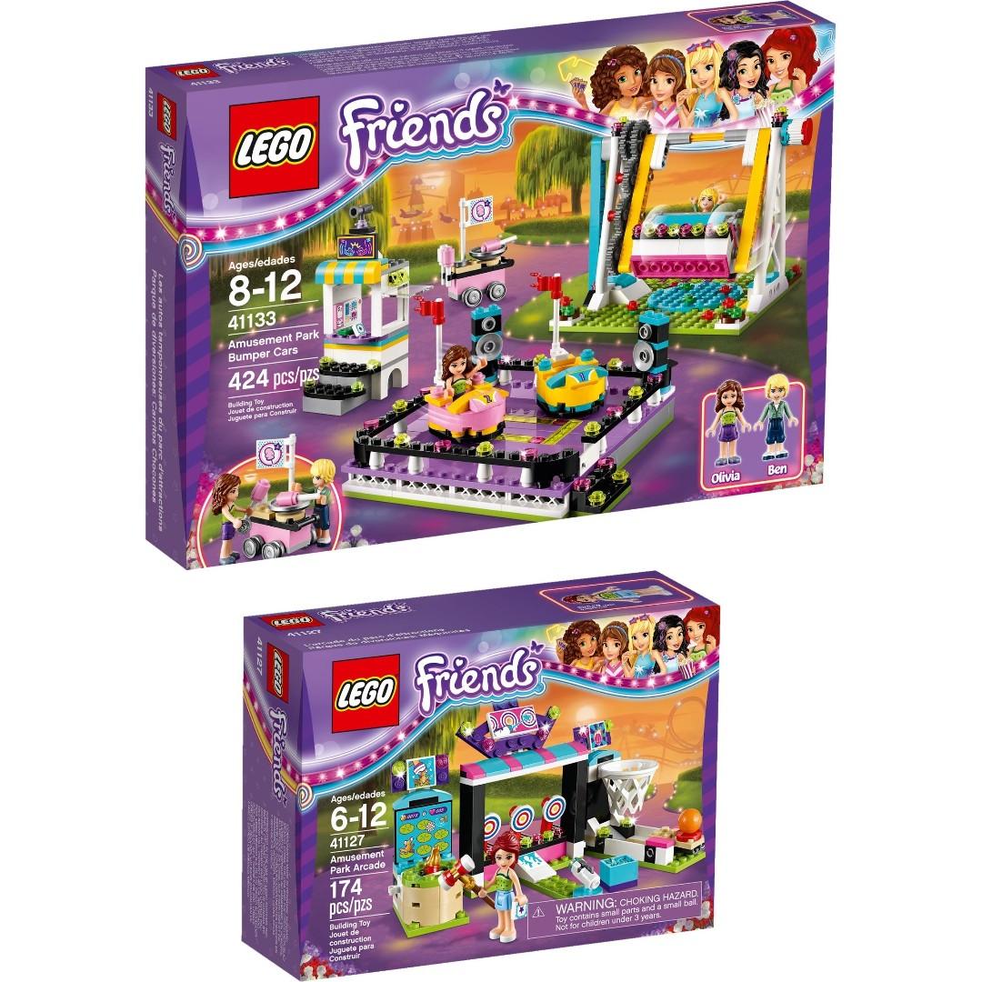 lego friends bumper cars