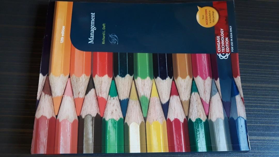 Management Plus Supplement Book Richard L Daft 12th Edition