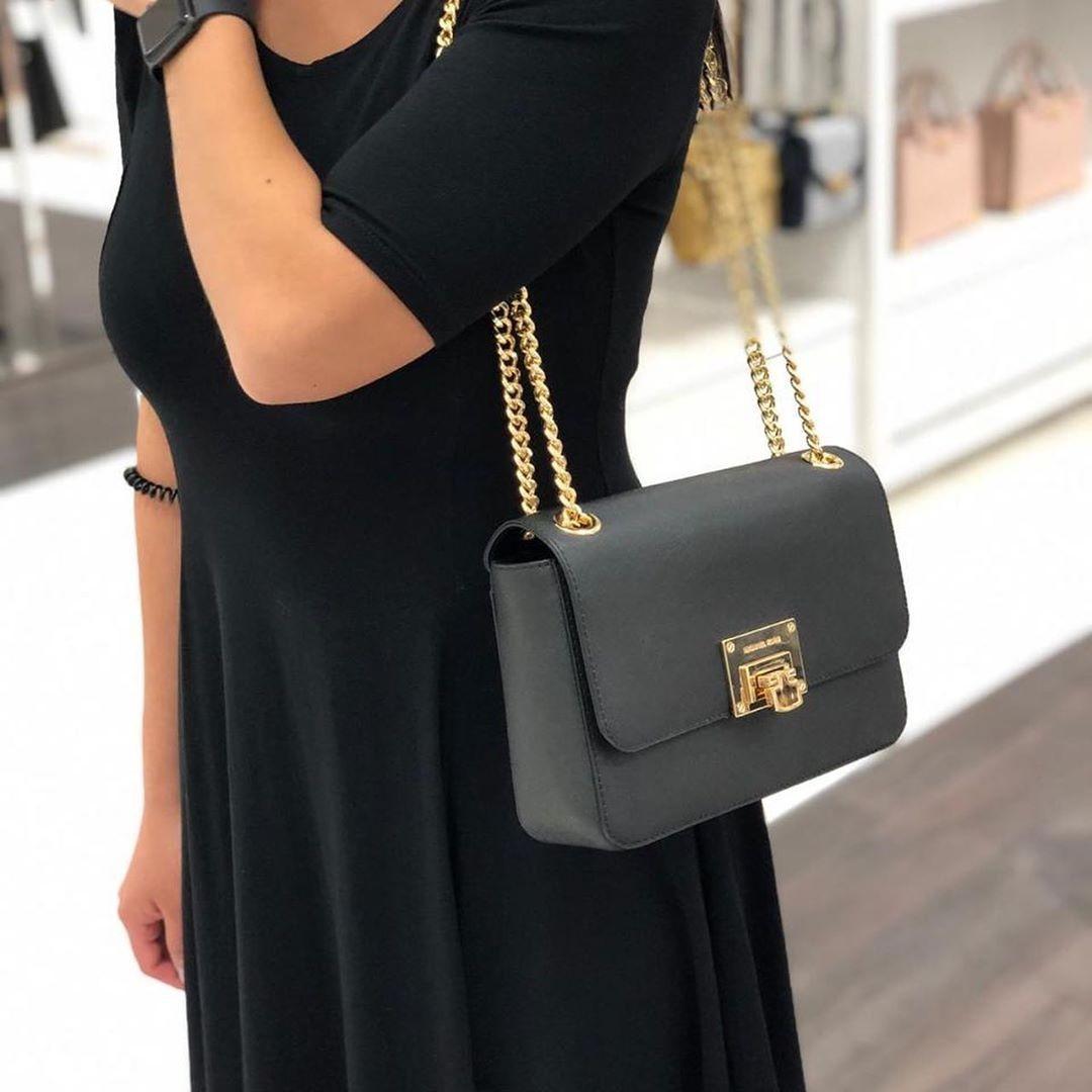 Michael kors tina shoulder flap outlet