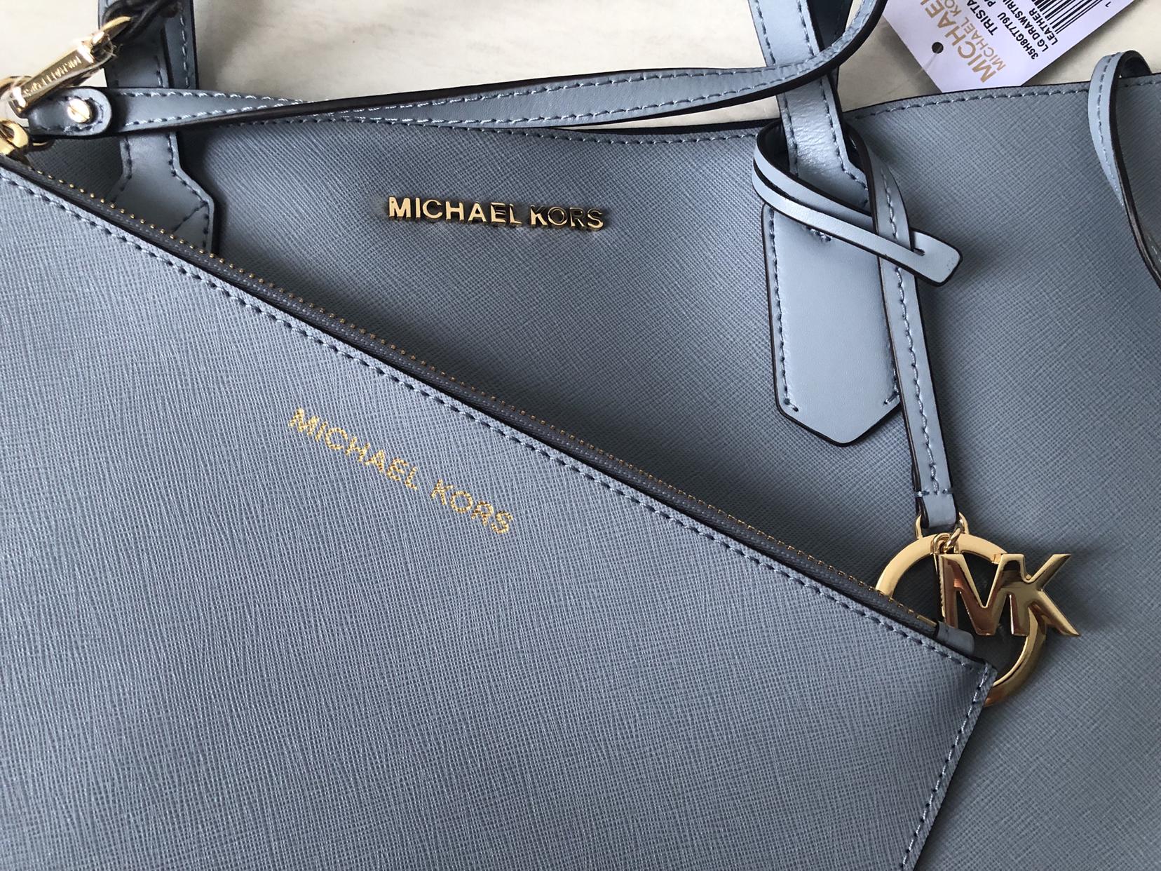 Michael Kors Trista Large Drawstring Tote Fesyen Wanita Tas