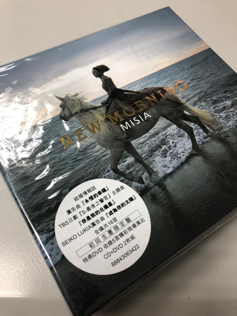 全新Misia New Morning 初回限定盤CD+DVD, 興趣及遊戲, 音樂、樂器