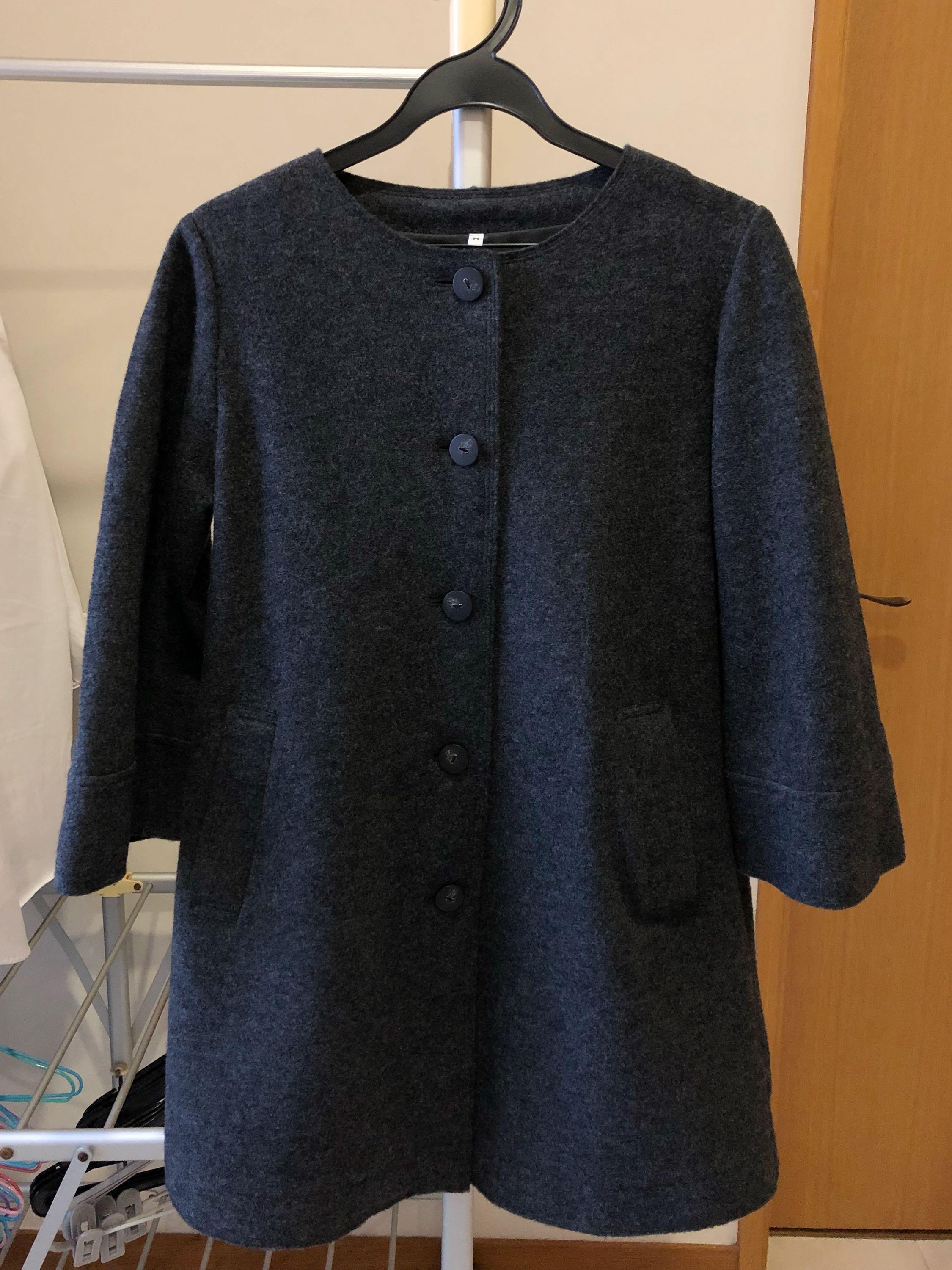 muji wool coat