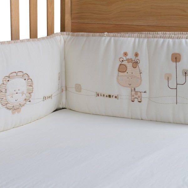 Organic crib bumper discount