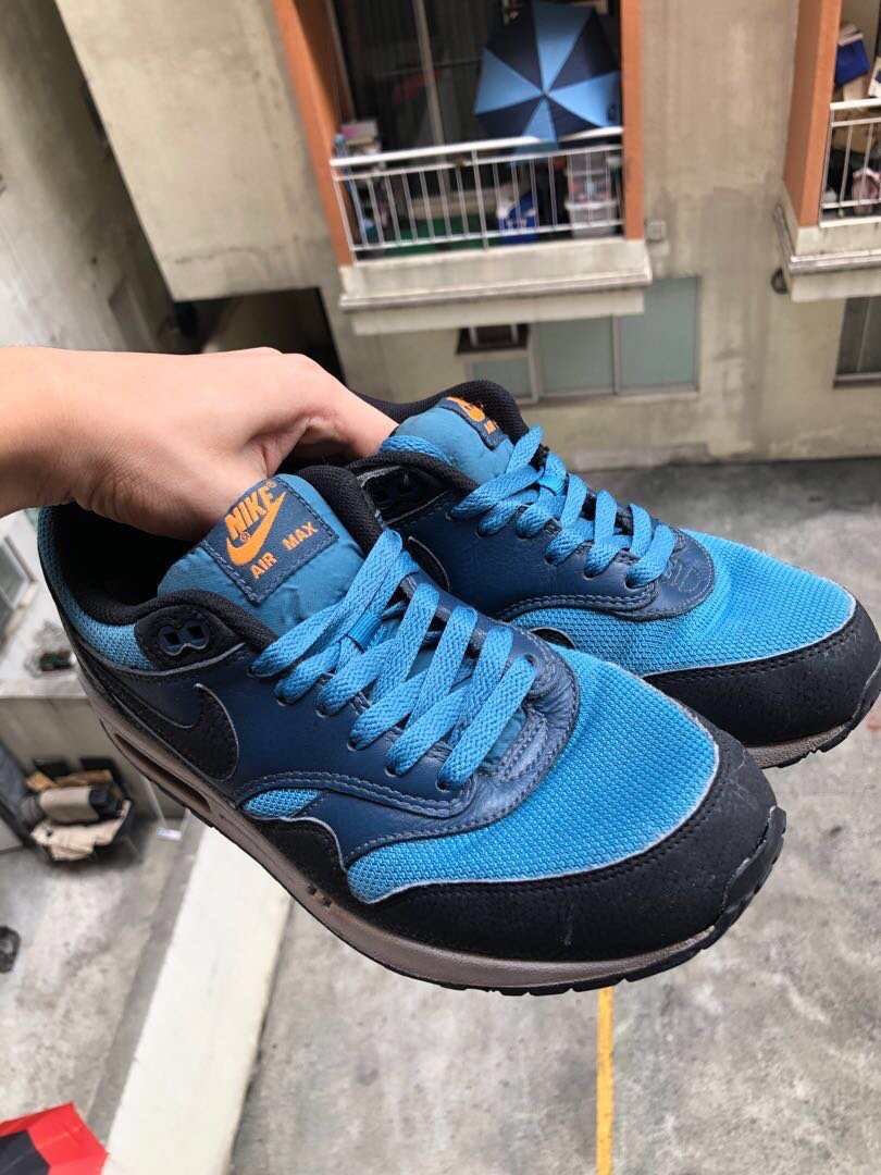 Nike Airmax 1 Essential Stratus Blue Men's Footwear, on