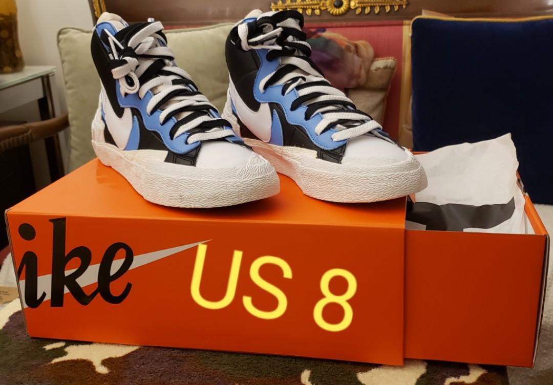 nike blazer high mens orange