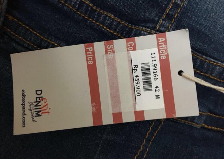 Overall Jeans Exit Denim Local Brand 
