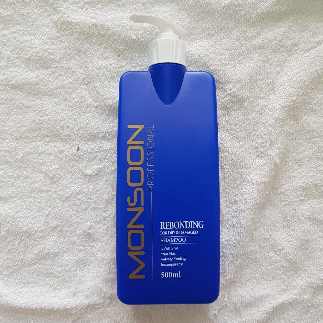 Monsoon Professional Shampoo Rebonding Health Beauty Hair