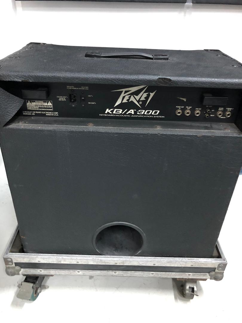 Peavey KB/A 300 Keyboard/ Acoustic Amp, Hobbies & Toys, Music & Media