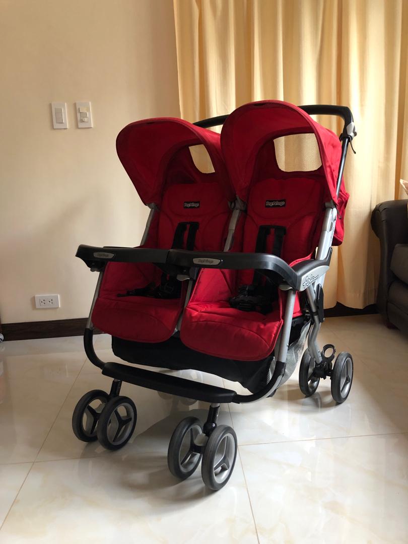 Poussette double peg perego aria twin 60 40 2025