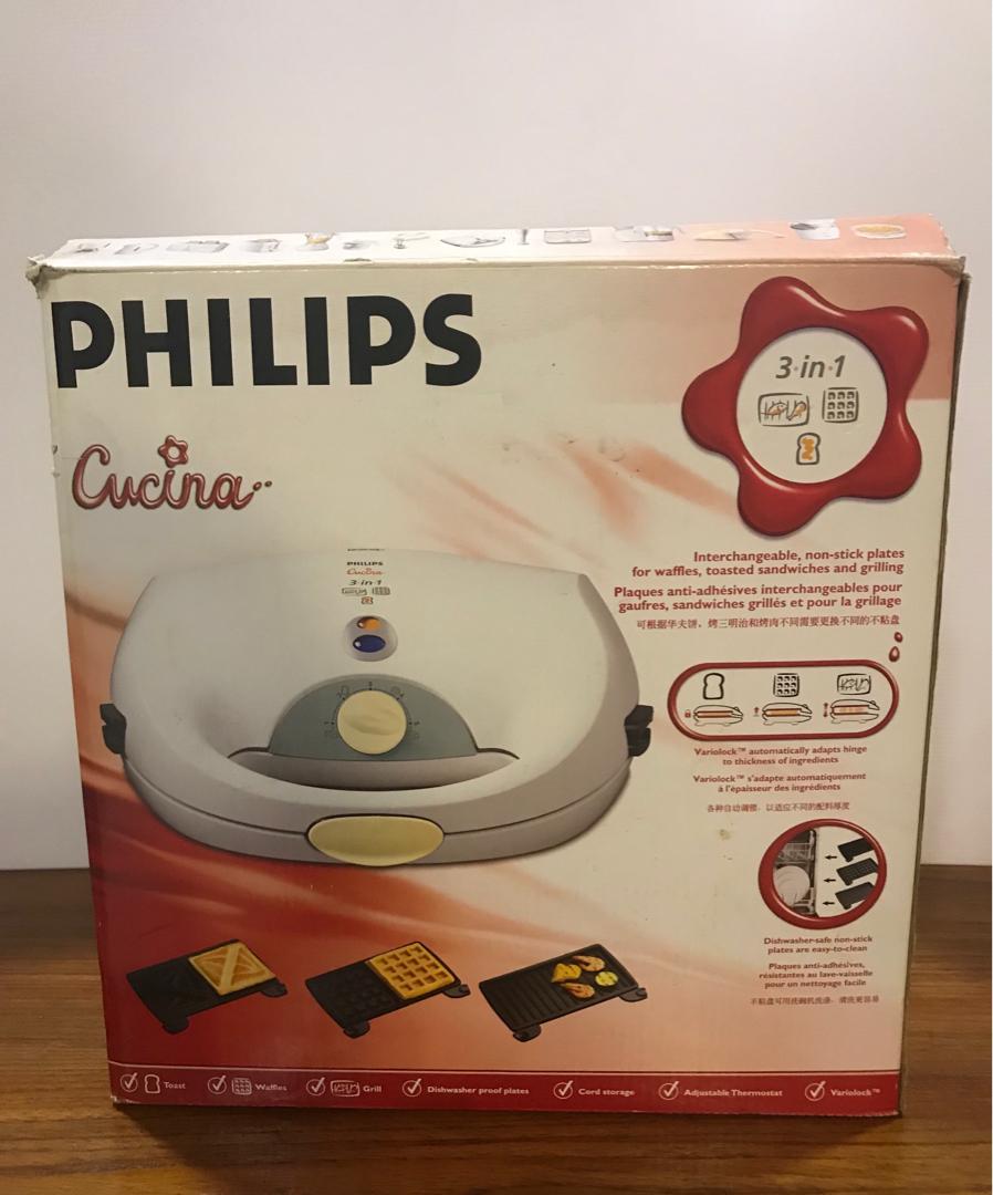 philips 3 in 1 waffle maker