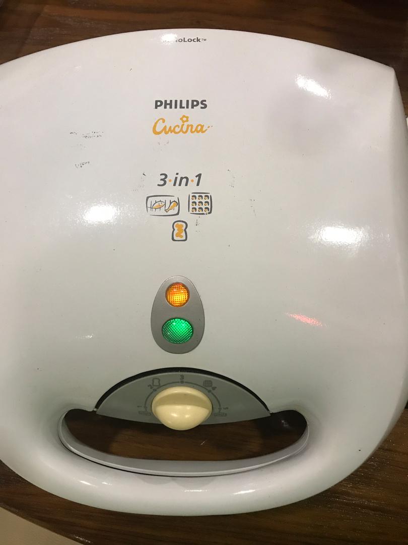 philips 3 in 1 waffle maker