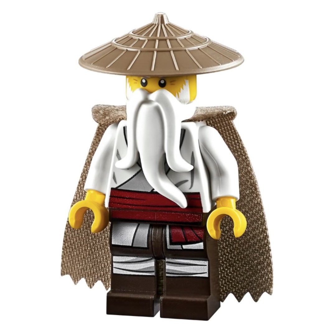 LEGO Ninjago Sensei Wu Minifigure Crystalized Master Ninja 71775 njo784 Minifig