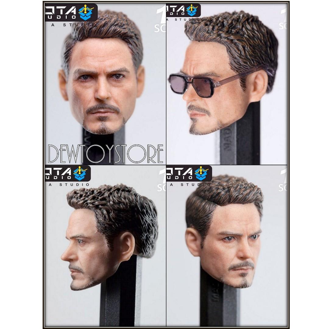 tony stark head sculpt