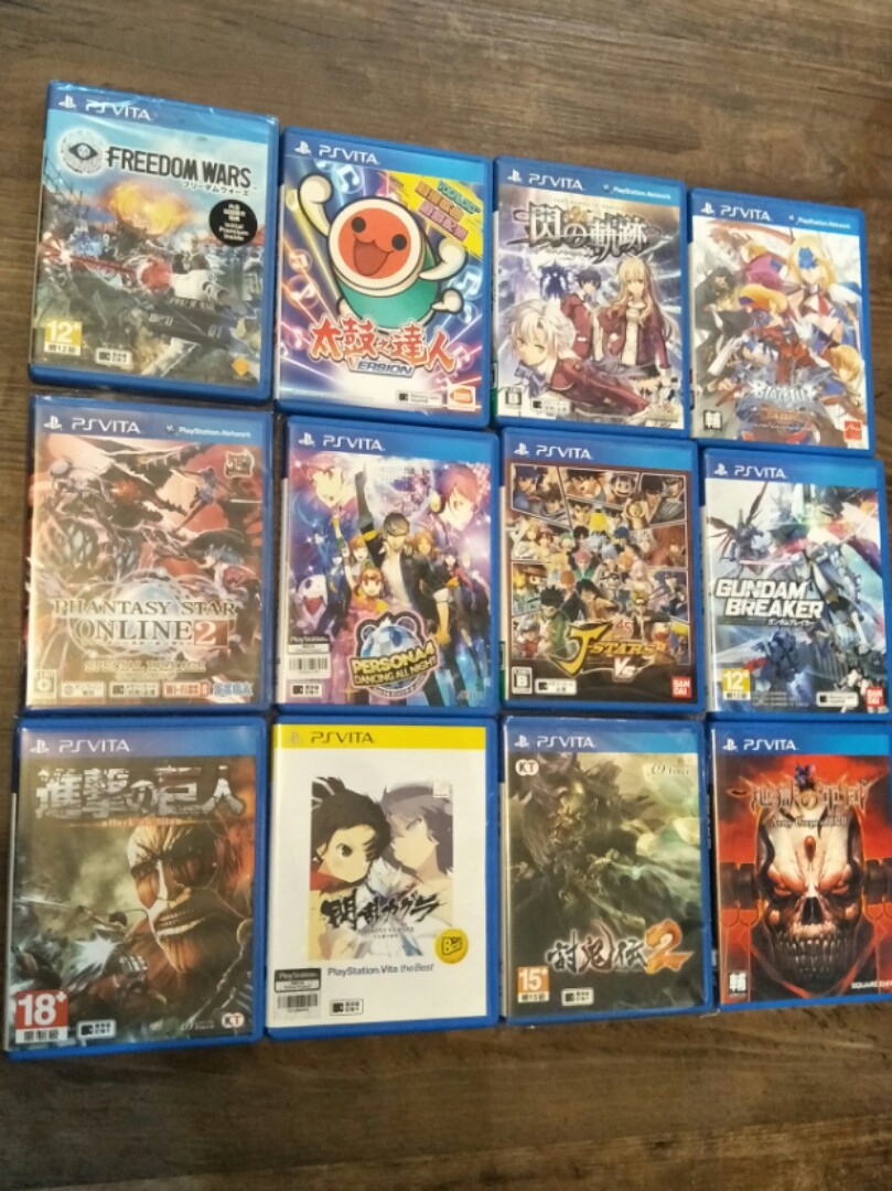 Best japanese hot sale vita games