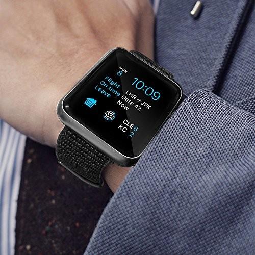 Ready Stock Casual Black Nylon Apple Watch Sportd Band And Straps For Series 3 42mm Series 4 3 2 1 44mm 42mm 40mm 38mm Iwatch Electronics Others On Carousell