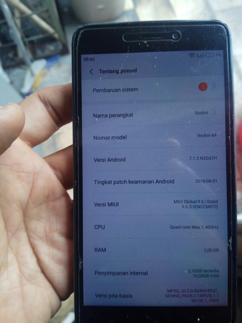 Redmi 4a Batangan Telepon Seluler Tablet Ponsel Android Xiaomi Di Carousell