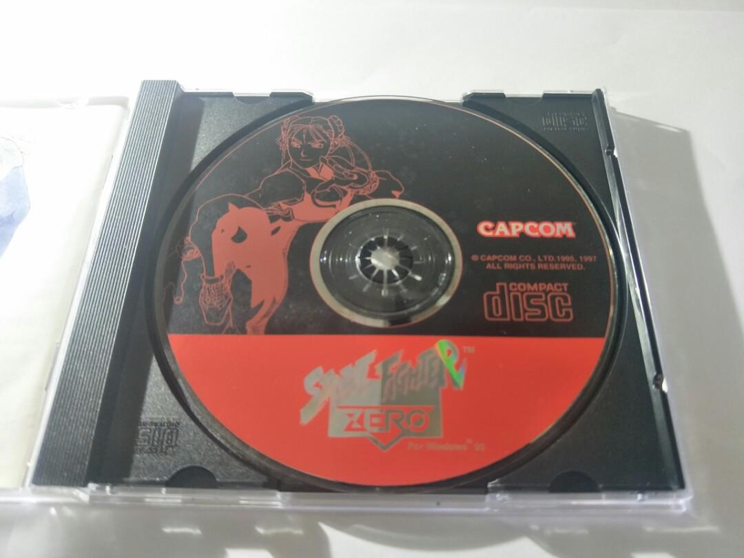 Retro Capcom Windows Win 95 Dos Game Street Fighter Zero Cd Rom Rare 電子遊戲 遊戲機配件 遊戲禮物卡及帳戶 