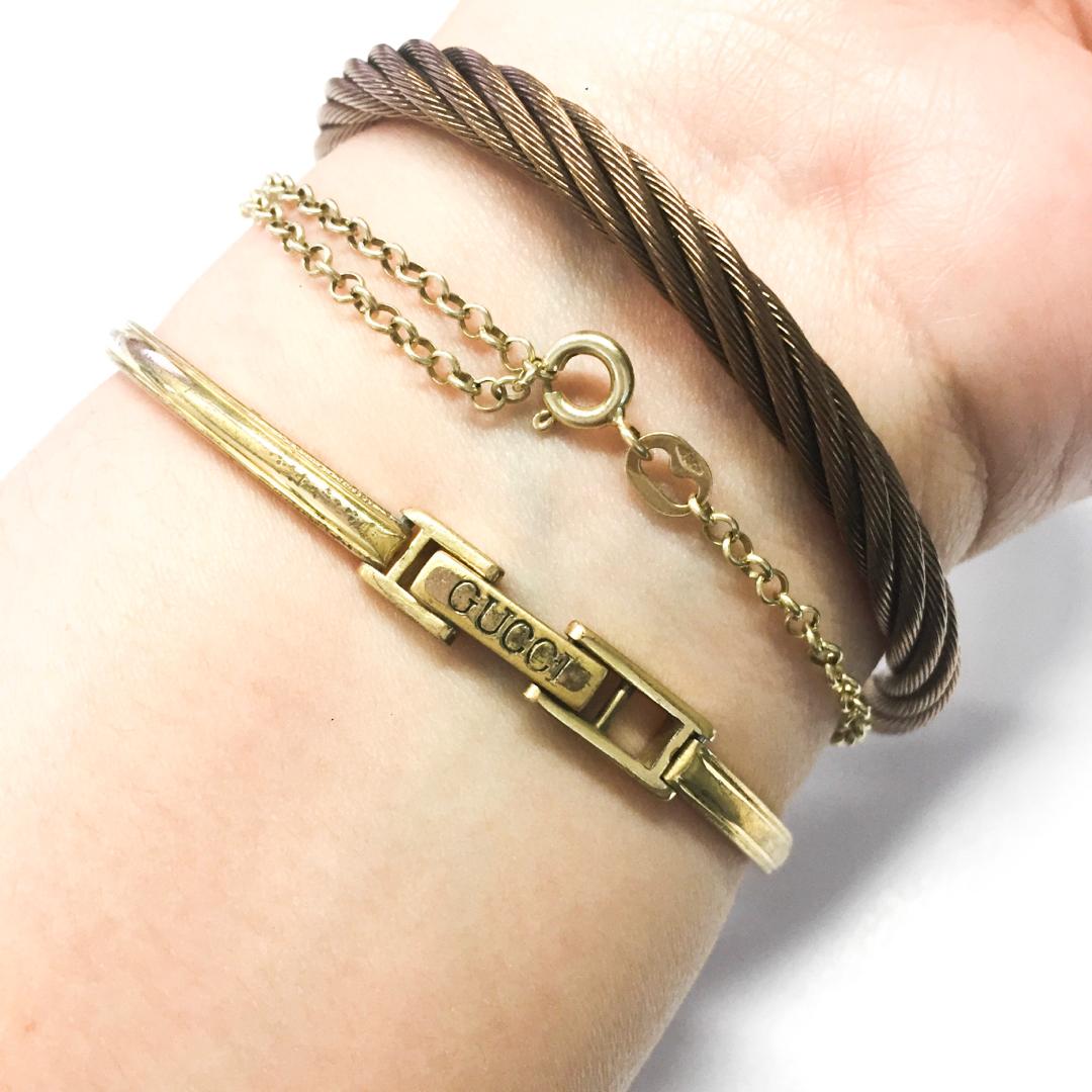 Gucci bangle bracelet sale discount