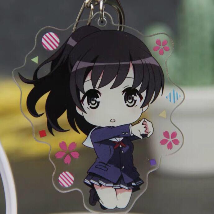 Get Wallpaper Saenai Heroine No Sodatekata Double Sided Acrylic Keychains HD