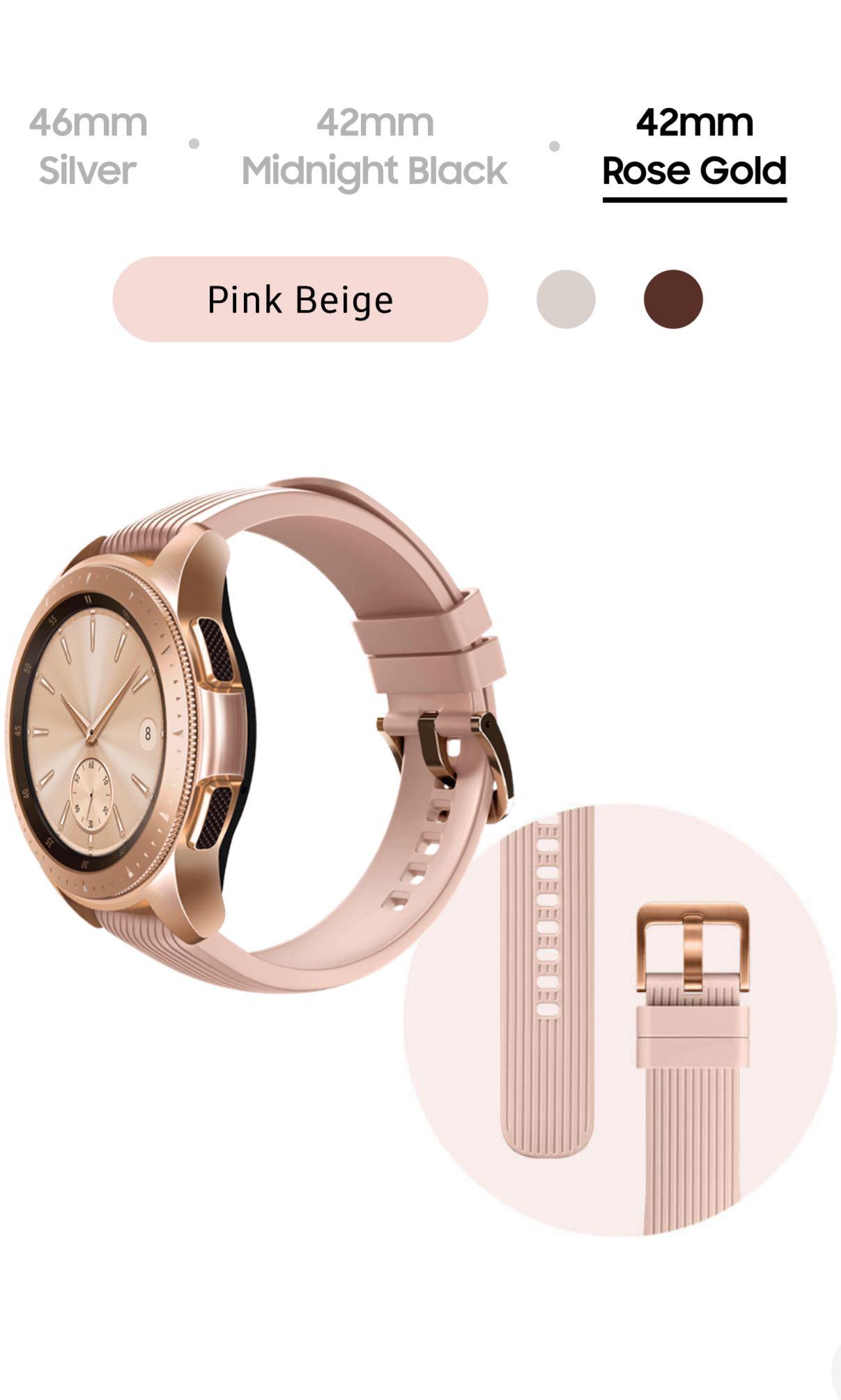 Galaxy watch clearance 4g rose gold
