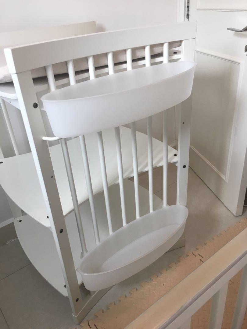 stokke changing table white