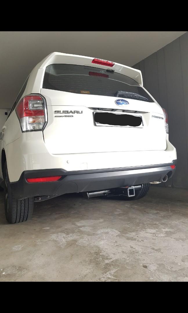 hitch on subaru forester