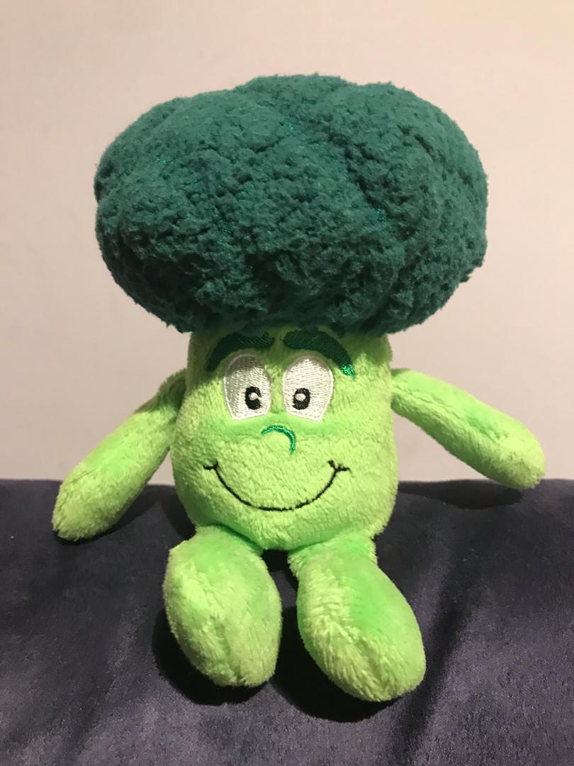 stuffed broccoli toy
