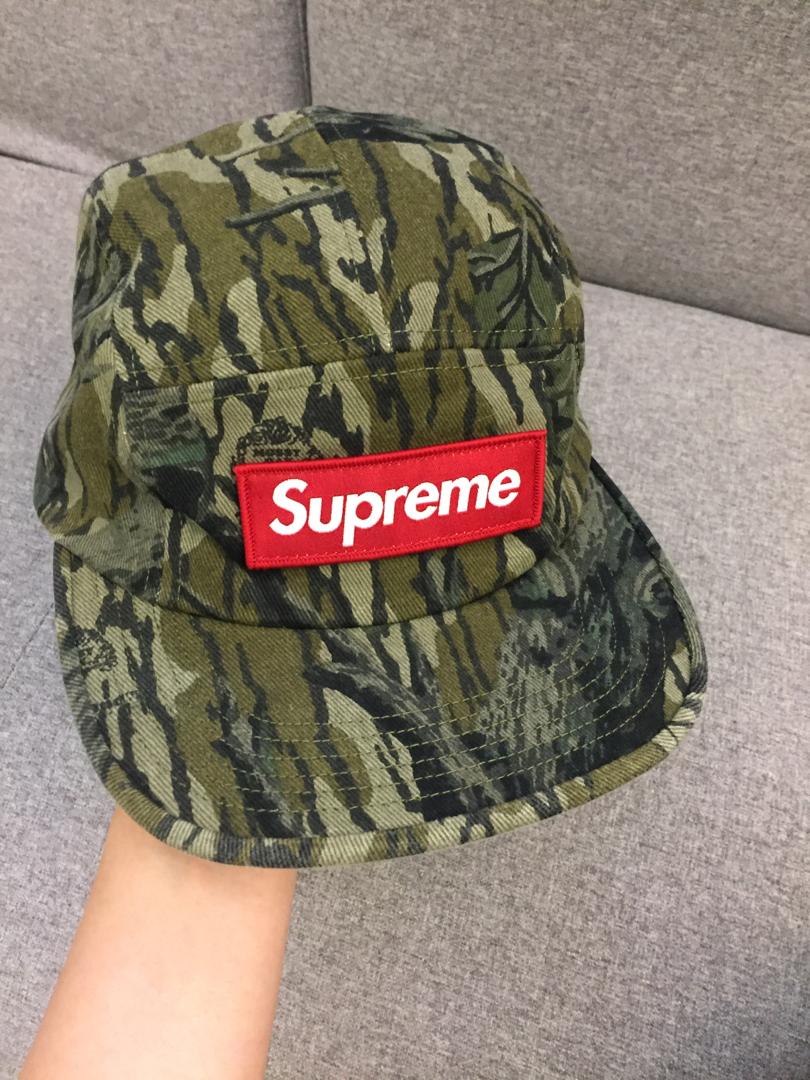 Supreme military camp cap fw18 2025