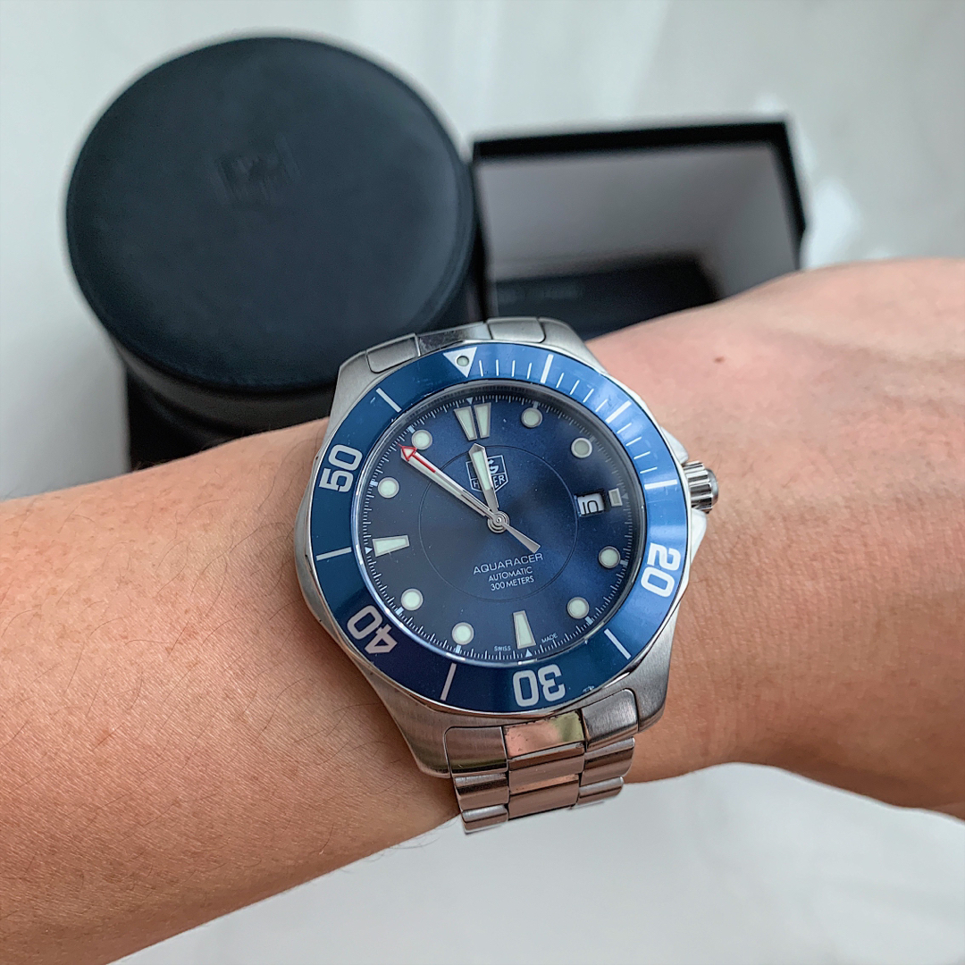 Tag Heuer Aquaracer WAB2011 Luxury Watches on Carousell